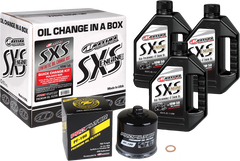 Maxima SXS Quick Change Kit 10W-50 with Black Oil Filter - Part Number 90-219013-TXP