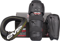 EVS Slam Combo Kit Black Youth - Part Number SLAM2-Y
