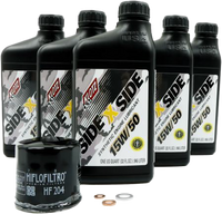 KLOTZ Side X Side Oil Change Kit 15W50 with Oil Filter - Part KU-107