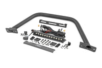 Rough Country | Safari Bar | 12" LED Light Bar | Black | DRL | Single Row | OE Modular Steel | Ford Bronco (21-26) | 51117