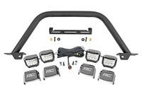 Rough Country | Safari Bar | 3" OSRAM (Quad) | Wide | OE Modular Steel | Ford Bronco (21-26) | 51115