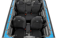 Rough Country | Seat Covers | Bucket Seats | FR & RR | Ford Bronco 4WD (2021-2026) | 91045