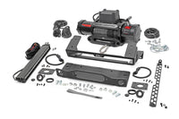 Rough Country | High Winch Mount | All Models | 12000S | 20 Inch Black Single Row LED | Ford Bronco (21-26) | 51098