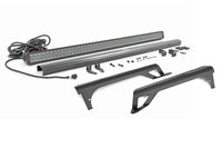 Rough Country | LED Light Kit | Windshield Mount | 50" Spectrum Dual Row | Jeep Wrangler TJ (97-06) | 80503