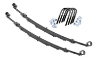 Rough Country | Front Leaf Springs | 4" Lift | Pair | Chevy/GMC C10/K10 C15/K15 Truck/Half-Ton Suburban (69-72) | 8001Kit