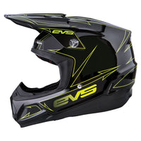 EVS T5 Pinner Helmet Black/Hiviz Yellow - 2XL