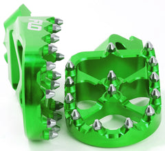 Pro Series Foot Pegs Green