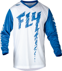 FLY RACING Youth F 16 Jersey in True Blue/White - Part #377-223YL