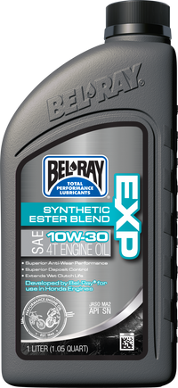 BEL-RAY EXP Synthetic Ester Blend 4T Engine Oil 10W-30 - 1L