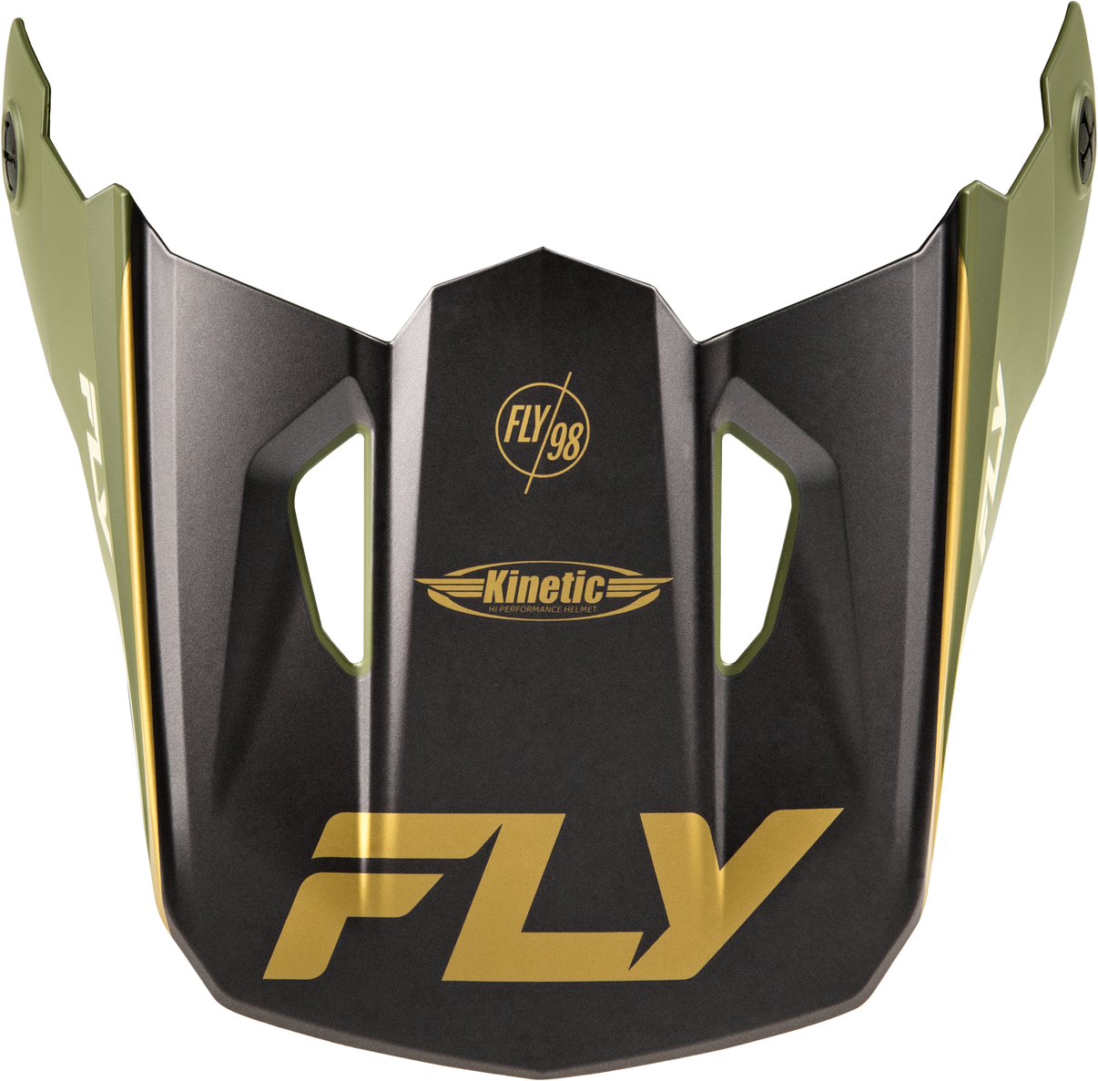 Kinetic Rally Helmet Visor Matte Moss Gry/Khaki/Wht Xs/Sm