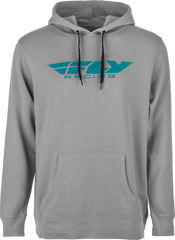 Fly Corporate Pullover Hoodie Grey/Blue Sm