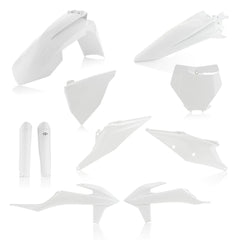 ACERBIS Full Plastic Kit White - Part Number 2726490002