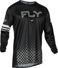 FLY RACING Rayce Bicycle Jersey - Black Small, Part Number 377-050S