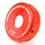 R Shock  End  Cap Red