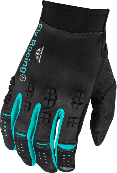 FLY RACING Evolution Dst Se Strobe Gloves Black/Electric Blue XS - Premium Protective Race Gloves