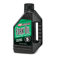 MAXIMA Fork Oil 5W 16oz - Part Number 54916