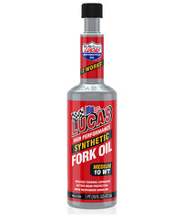 LUCAS Synthetic Fork Oil 10wt 16oz - Premium Performance