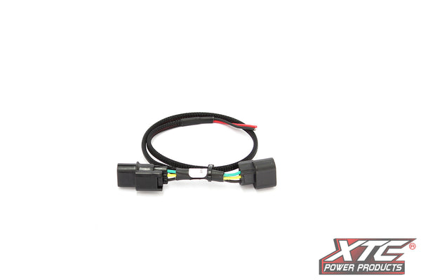 XTC Power Products HON-S3-PWROUT Plug N Play Power Out Whip with License Plate Holder