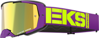 EKS BRAND Lucid Caliber Goggle with Purple Gold Mirror Lens - Part Number 067-12050