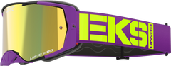 EKS BRAND Lucid Caliber Goggle with Purple Gold Mirror Lens - Part Number 067-12050