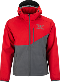 Checkpoint Jacket Grey/Red Lg