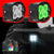 XK GLOW 20W Round RGB Pod Lights - Spot Beam (Part Number: XK065003-S-KIT)