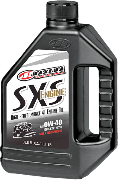 MAXIMA SXS Synthetic Engine Oil 0W-40 1L - Part Number 30-12901