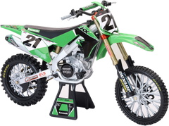 NEW-RAY 49733 1:6 Scale Kawasaki Factory Team Kx450f Jason Anderson #21