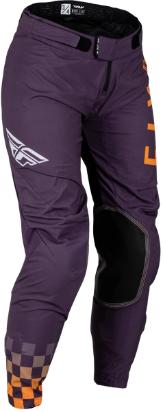 FLY RACING Women's Lite Pants - Deep Purple/White/N Coral, Part Number 377-63107