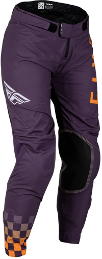 FLY RACING Women's Lite Pants 377-63109 in Deep Purple/White/N Coral
