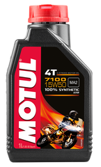 MOTUL 7100 15W50 Synthetic Engine Oil - 1 Liter