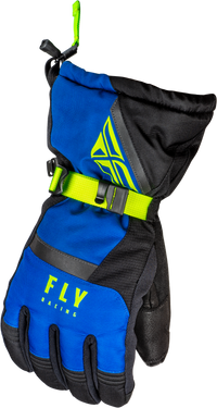 Cascade Gloves Black/Blue/Hi Vis Md