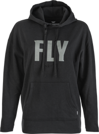 FLY RACING Women's Fly Weekender Hoodie - Black/Grey, Part Number 358-0010S