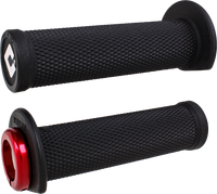 ODI Ruffian Lock-On Grip 125mm Black/Red - Part J33RFB-R