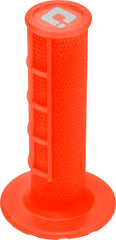 ODI Half Waffle Lock On Grip H36HWO - Neon Orange