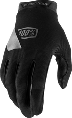 100% Ridecamp Youth Gloves - Black Small (Part Number: 10012-00000)