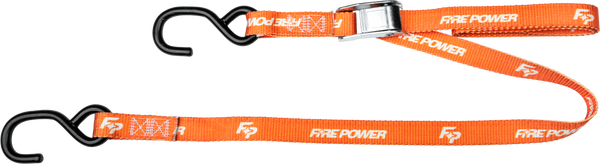 1" Tie Down Orange 2/Pk