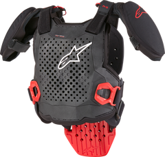 Alpinestars A-5 S V2 Youth Chest Protector - Black/White/Red, Large/X-Large