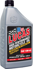 LUCAS High Performance Oil 10W-40 Quart - Part #10767