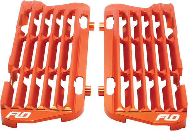 High Flow Radiator Braces Orange