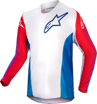 Alpinestars Youth Racer Pneuma Jersey XL - Blue/Mars Red/White