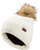 Fly Women's Snow Pom Beanie Beige