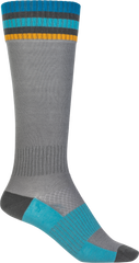 Youth Mx Socks Thin Grey