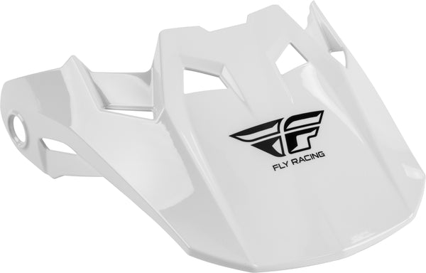 FLY RACING Formula Visor Gloss White XS SM - Part Number 73-47201S