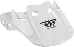 FLY RACING Formula Visor Gloss White XS SM - Part Number 73-47201S