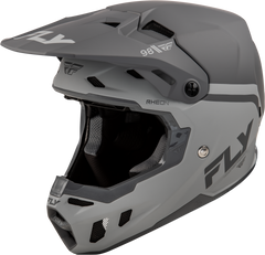 FLY RACING Formula Cc Objective Helmet Matte Black/Grey XS - Part Number 73-4346XS