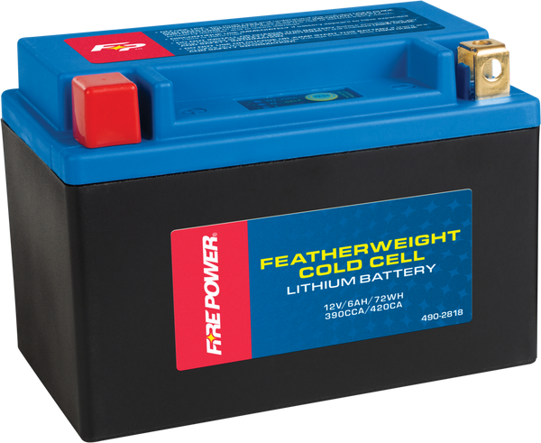 FIRE POWER HJTX20CH-FP-B-C Cold Weather Lithium Battery - 390 CCA