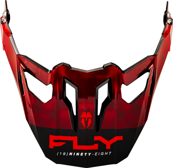 FLY RACING Trekker Kryptek Conceal Visor in Red/Black - Part Number 73-7033