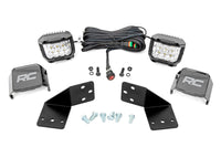 Rough Country | LED Light Kit | Rear Mount | 3" Chrome Pair | Wide Angle | CFMOTO UFORCE 1000 | 96113