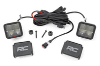 Rough Country | LED Light Kit | Cowl Mount | 2" Spectrum Pair | Jeep Gladiator JT/Wrangler JL (18-26) | 80062